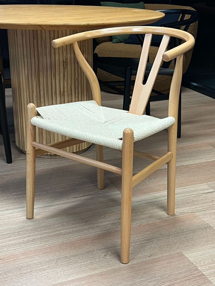 Hans Wegner Replica Wishbone Chair Natural