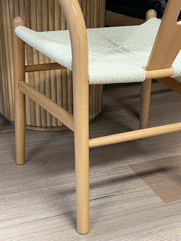 Hans Wegner Replica Wishbone Chair Natural