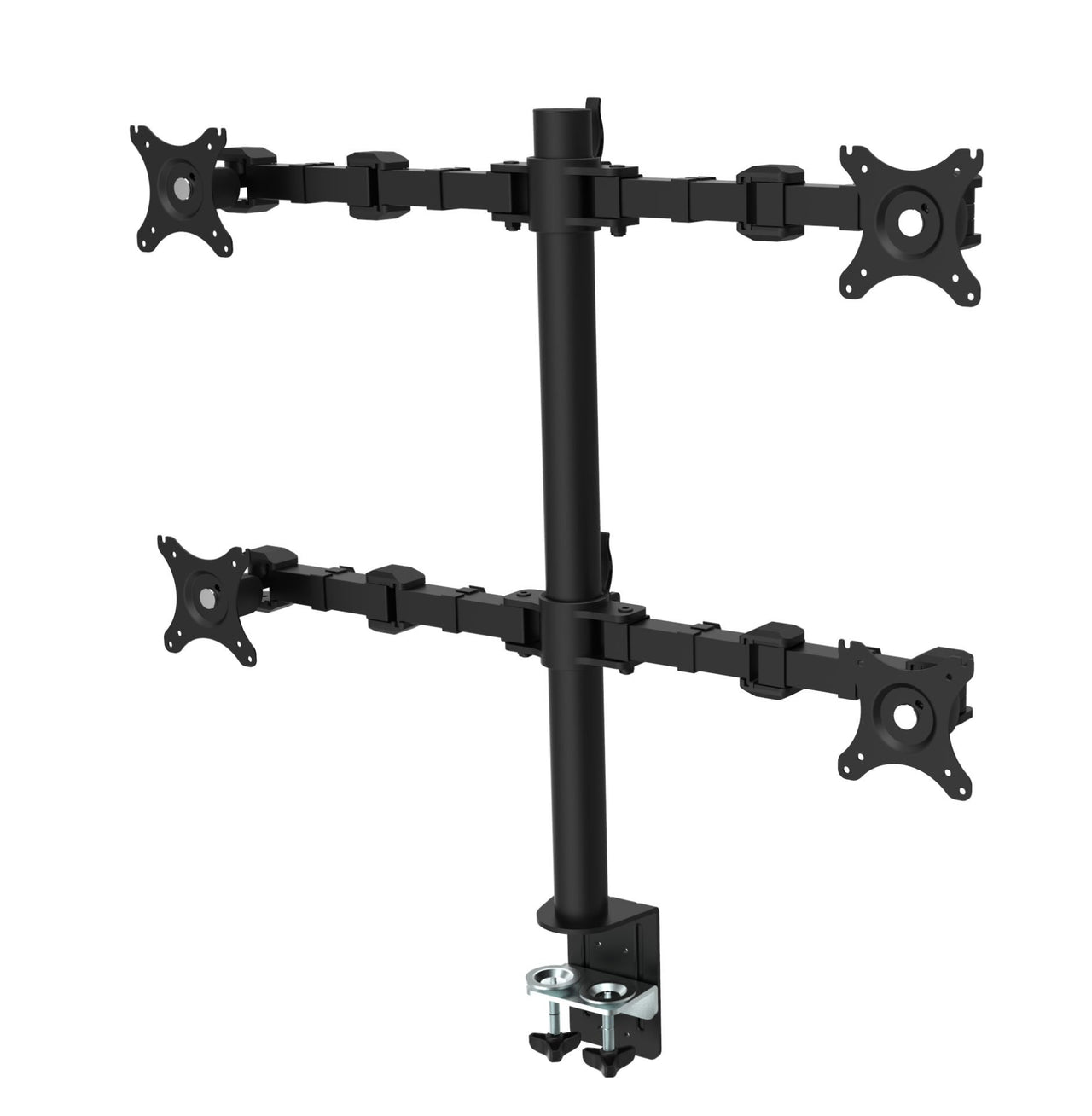 Revolve Pole Mounted Quad Monitor Arm